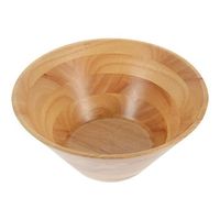 Bol en bois poli fait main, moderne et luxueux, écologique, compatible lave-vaisselle, pour la maison et les fêtes, vaisselle de service alimentaire non revêtue