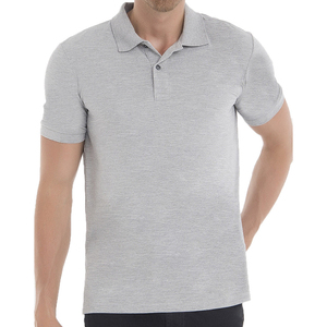 ออกแบบโลโก้และดีไซน์เสื้อโปโลคอปกสีเทาควันบุหรี่ของคุณเอง - Product Image 1