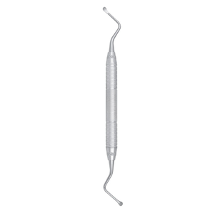 Lucas # Curette chirurgicale en forme de cuillère 87, 3,5 mm, instrument chirurgical dentaire en acier inoxydable, outil de curettage osseux et tissulaire - Product Image 1
