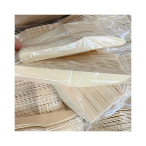 มีดไม้ขนาด160มม. เป็นมิตรกับสิ่งแวดล้อมชุดช้อนส้อมแบบใช้แล้วทิ้งหนา2มม. - Product Image 1