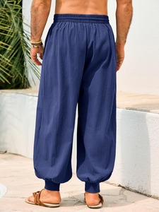 OEM ODM Custom Baggy Pants Premium Cotton Relaxed Fit Urban Fashion <b>Trousers</b> Manufacturer Supplier Factory Exporter Wholesale - Product Image 3