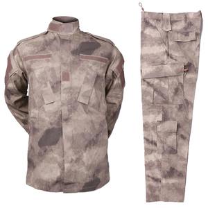 Uniforme de Camuflaje de Manga Larga de Poliéster y Algodón al por Mayor, Uniformes de Alta Calidad para Entrenamiento al Aire Libre - Product Image 4
