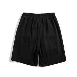 Pantalones cortos Cargo de gran tamaño para hombre con cierre de botón de cintura elástica Vintage en blanco malla Y2K Street Wear patrón Casual estilo bolsillos - Product Image 6