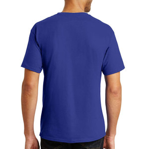 เสื้อยืดแคนวาสลำลองผ้าฝ้าย 100% ดีไซน์ใหม่ล่าสุด สไตล์สตรีทแวร์ พิมพ์โลโก้ตามสั่ง ทรงปกติ ราคาขายส่งสำหรับผู้ชาย - Product Image 4