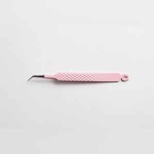 Pinces à cils en acier inoxydable de haute qualité, pinces à cils professionnelles à étiquette privée pour cils volumineux et classiques - Product Image 5