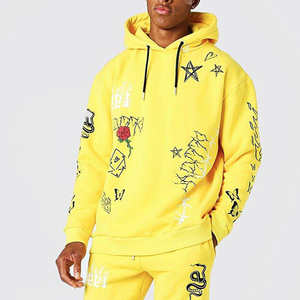 Conjunto Deportivo Informal Personalizado de Alta Calidad, Impermeable, Elástico en Cuatro Direcciones, Transpirable, con Capucha, Pantalones Deportivos y Sudadera con Capucha Unisex - Product Image 3