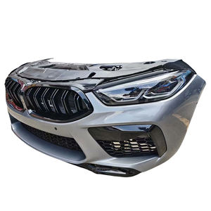 Adecuado para <span class=keywords><strong>BMW</strong></span> Serie 8 <span class=keywords><strong>840</strong></span> G15 <span class=keywords><strong>M8</strong></span> F93 F91 F92 G14 Boca de cabeza Boca delantera Parachoques delantero y trasero Conjunto de faro circundante - Product Image 5