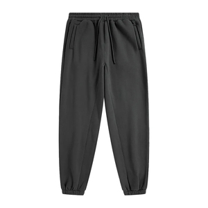OEM ODM Men Women Sweatpants <b>Elastic</b> Waist Drawstring Straight Leg Loose Joggers Wholesale Supplier - Product Image 3