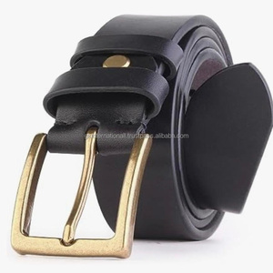 Cinturón de Cuero Vacuno de Primera Capa, Hecho a Mano, Color Sólido, Estilo Retro Casual, para Hombre y Mujer, en Oferta - Product Image 6