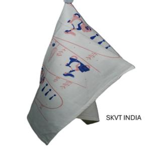 Serviettes de cuisine en coton 100% écologiques en gros, logo imprimé personnalisé, serviettes à thé réutilisables, cadeau promotionnel, serviettes bon marché - Product Image 2