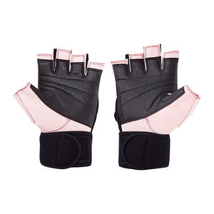 Guantes de Gimnasio para Levantamiento de Pesas, Medios Dedos, para Fisicoculturismo y Ejercicio, Precio de Oferta |   Guantes de Gimnasio para Levantamiento de Pesas y Entrenamiento Físico - Product Image 1