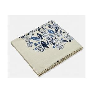 100% Organic Beige Block Embroidered Cotton Cloth Set Sustainable Woven Disposable Table Cloth Top Indian Wholesale Exporter - Product Image 1