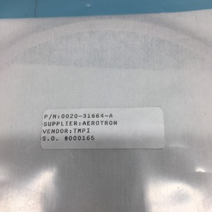 AMAT 0020-31664 BAFFLE, PURGE, CHAMBER, BWCD - อุปกรณ์และชิ้นส่วนเซมิคอนดักเตอร์ระดับโลกที่เชื่อถือได้ - Product Image 3