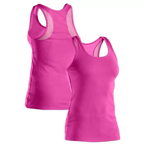 Débardeur de yoga dos croisé pour femme, sans manches, extensible et doux, idéal pour le fitness, le Pilates, la gym et la course à pied - Product Image 2