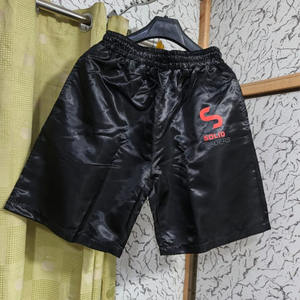 Shorts de course pour hommes personnalisés avec logo, noirs, à séchage rapide, légers, pour la gym, l'entraînement et le sport – Vente en gros - Product Image 6
