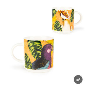 Tazas de Café de Cerámica Excelsa, 10 Cl, Porcelana Havana Multicolor, Juego de 6 - Product Image 5