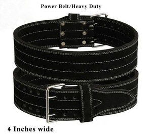 GAF 7mm Buckle Leather <b>Support</b> Belt for Weight Lifting & Powerlifting Custom Logo Option Lightweight Heavy Duty Non-Slip Unisex - Product Image 2