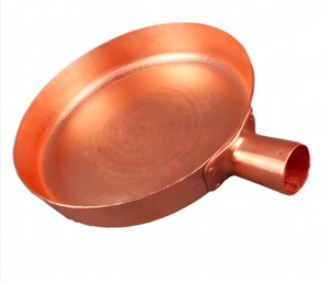 Heavy Copper Frying <b>Pan</b> With Copper <b>Handle</b> Handmade Vintage Style No Coating For Gas And Induction Cooker Use - Product Image 3