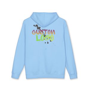 Sweat à capuche surdimensionné personnalisé pour femme, bleu, haute qualité, écologique, respirant, séchage rapide, streetwear, lourd - Product Image 2
