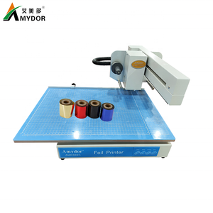 Consumibles completamente automáticos Opcional AMD3025 PVC PET PU Material Digital Hot Foil Printer - Product Image 1