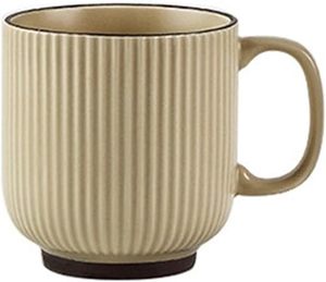 Taza Clásica con Platillo para Té de la Mañana, Leche y Jugo, Taza Moderna de Lujo para Beber Café y Té, Ligera y Fácil de Sostener, Ideal para - Product Image 1