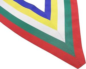 Collar Patron OES - Cinta de grosgrain de 5 colores. Incluye un gancho metálico resistente en la base, perfecto para colgar un colgante. - Product Image 6