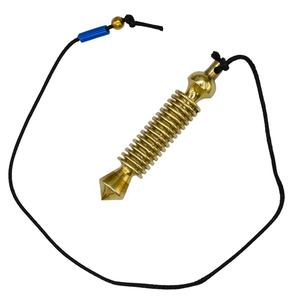 Placa de péndulo de radiestesia de latón dorado al por mayor estilo Chakra de piedras preciosas de cristal espiritual para meditación adivinación recuerdo perfecto - Product Image 1