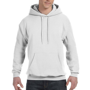 Nouveaux sweats à capuche unisexes pour hommes, 100% coton, poids lourd, pull-over uni, streetwear, logo personnalisé pour hommes - Product Image 5