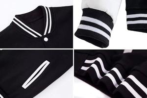 Blouson universitaire homme 2025 – Veste bomber de baseball vintage, sweat-shirt décontracté unisexe, manteau streetwear avec patch - Product Image 6