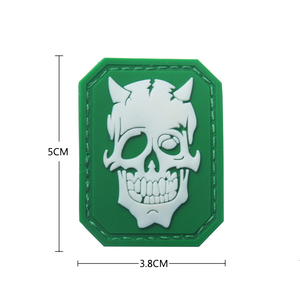OEM Custom PVC Rubber Patch 3D Detailed Logo Patch for Hats Jackets <b>Bags</b> Durable Apparel Branding Supplier - Product Image 3