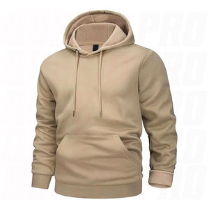 Men’s Casual Fitness Hoodie Sweatshirt <b>Polyester</b> Cotton Fleece Lined Pullover Training Running Screen Printing Hoodies - Product Image 1