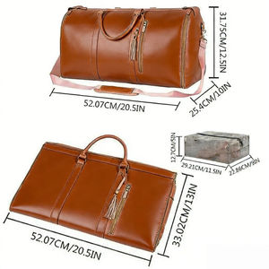 Nouveau sac à dos vintage en cuir véritable, personnalisé, imperméable, pour ordinateur portable, pour hommes, très vendu - Product Image 6