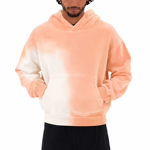 Sudadera con Capucha Oversize Tie-Dye para Hombre, Felpa Francesa, Ropa Casual de Invierno - Product Image 3
