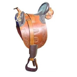 Ensemble de selle de course australienne durable avec logo personnalisé, couleur et tailles sur mesure pour enfants et adultes, fournitures d'équitation - Product Image 2