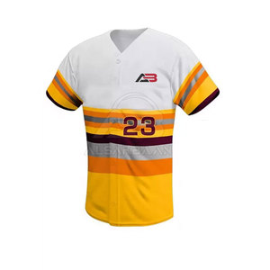 Uniforme de baseball personnalisé de qualité supérieure, quantité en gros, faible MOQ, pour vêtements de sport - Product Image 2