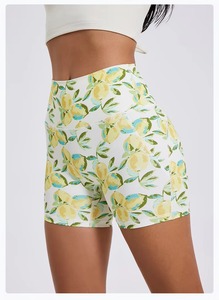 New Hot <b>Womens</b> <b>Black</b> Sporty Running <b>Shorts</b> Quick Dry Sweat Wicking Yoga & Fitness <b>Shorts</b> Factory Direct Supply - Product Image 2
