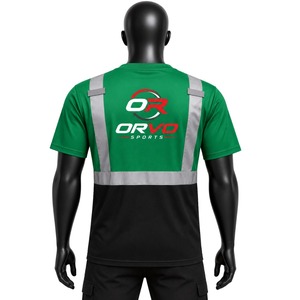 เสื้อโปโลสะท้อนแสง ORVO Sports สำหรับงานตรวจจับวัตถุ  แบบสวมใส่สบาย เหมาะสำหรับผู้ชาย ใช้ในงานรักษาความปลอดภัย  ผลิตจากโพลีเอสเตอร์ ใช้ได้ทุกฤดู - Product Image 6