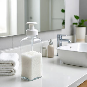 Cristaux de bain exfoliants au sel de l'Himalaya et à la lavande, éco-responsables, en sachet stand-up, hydratants, cadeau Fête des Mères - Product Image 3