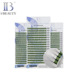 i-BEAUTY ต่อขนตา - ib ขนตาแบบพรีเมี่ยมวอลลุ่ม (4D) ขนตาเส้นต่อเส้น ผลิตในเกาหลี งานแฮนด์เมด คุณภาพสูง - Product Image 1