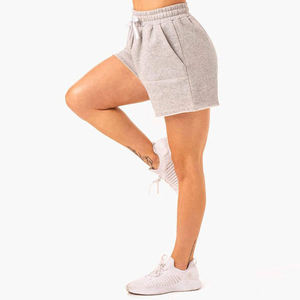 Shorts de sport décontractés en coton pour femmes, coupe ample, taille haute, pour l'été et le fitness - Product Image 4