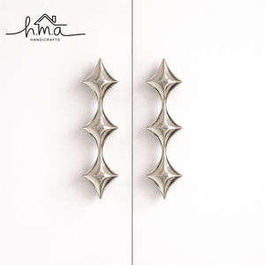 Poignée de meuble moderne en acier inoxydable en forme de L, poignée de tiroir incurvée minimaliste pour armoire de cuisine, porte de placard - Product Image 4