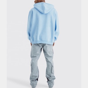 Nouveau Hoodie Oversize en Polaire Épaisse de Haute Qualité pour l'Hiver 2024/2025, Design Personnalisé, Créez Votre Propre Logo pour Hommes - Product Image 3