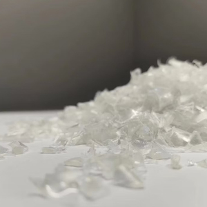 Flocons de PET recyclé de qualité supérieure, faible teneur en PVC, faible humidité, bleu clair, pour l'emballage de fibres et le moulage par injection - Product Image 5