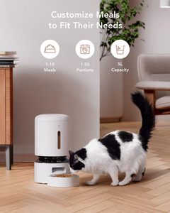 Dispensador Automático de Comida para Gatos PETLIBRO con Cámara, Visión Nocturna HD 1080P, WiFi 5G y Comunicación Bidireccional - Product Image 6