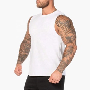 Camiseta sin mangas deportiva de color personalizado para hombre, camiseta sin mangas personalizada para deportes de entrenamiento de gimnasio de alta calidad para hombre - Product Image 5