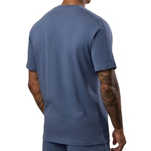 Camiseta de Hombre de Color Sólido, Ropa Deportiva Personalizada, Corte Regular, Tejido Cómodo, Ropa Deportiva Activa para Gimnasio, 100% Algodón Jersey - Product Image 4