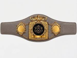 Cinturón de campeonato personalizado de latón y cuero para UFC, lucha libre, deportes de competición, bajo MOQ, cinturón de título unisex, cinturón de título de boxeo - Product Image 3