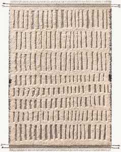 Alfombra Moderna Marroquí de Lana y Seda Anudada a Mano, Cuadrada, de Color Sólido, Grosor de Pelo Medio, para Sala de Estar y Comedor, Alfombras MH - Product Image 1