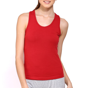 Débardeurs pour femmes en tricot avec impression de logo personnalisée de haute qualité - Coton léger/fibre de bambou, séchage rapide, respirant, personnalisé - Product Image 1