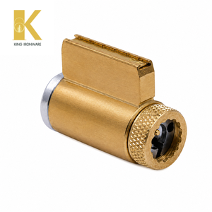 Cilindro SC Keyway KIL de Latón Personalizado de 32 mm, Cromado Pulido, Longitud Ajustable - Product Image 4